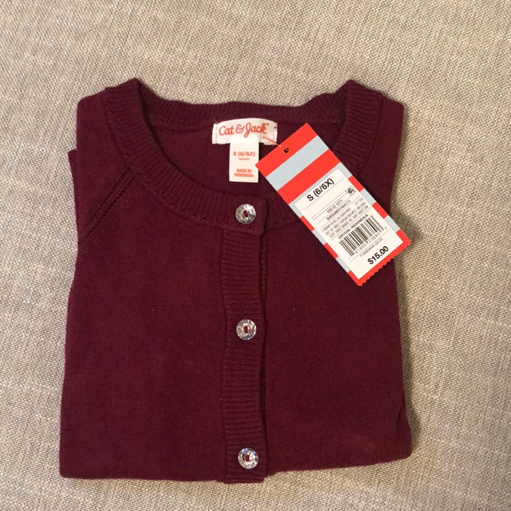 Brand new cat and Jack cardigan